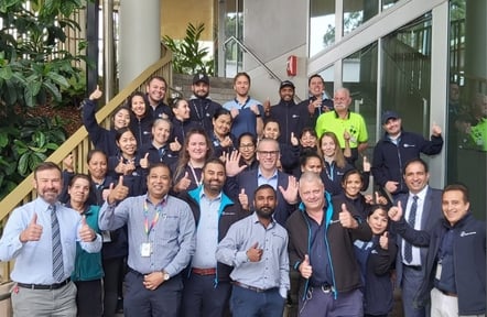 ISS team at Griffith University