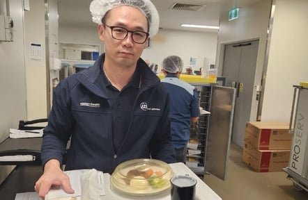 Tim Li, Food Services, Eastern Health