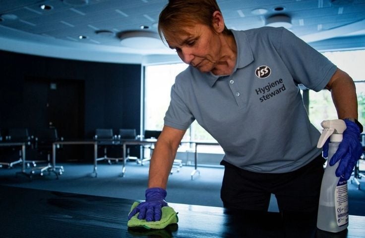 ISS hygiene steward